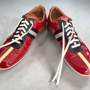 Luxury Bally driving shoe /sleek sneaker-inspired design — bold statement piece!